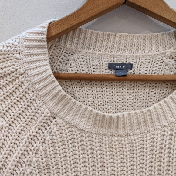 Cream Knit Sweater - Picture 3 of 3